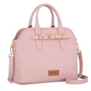 Montana West x Wrangler Medium Crossbody in Pink